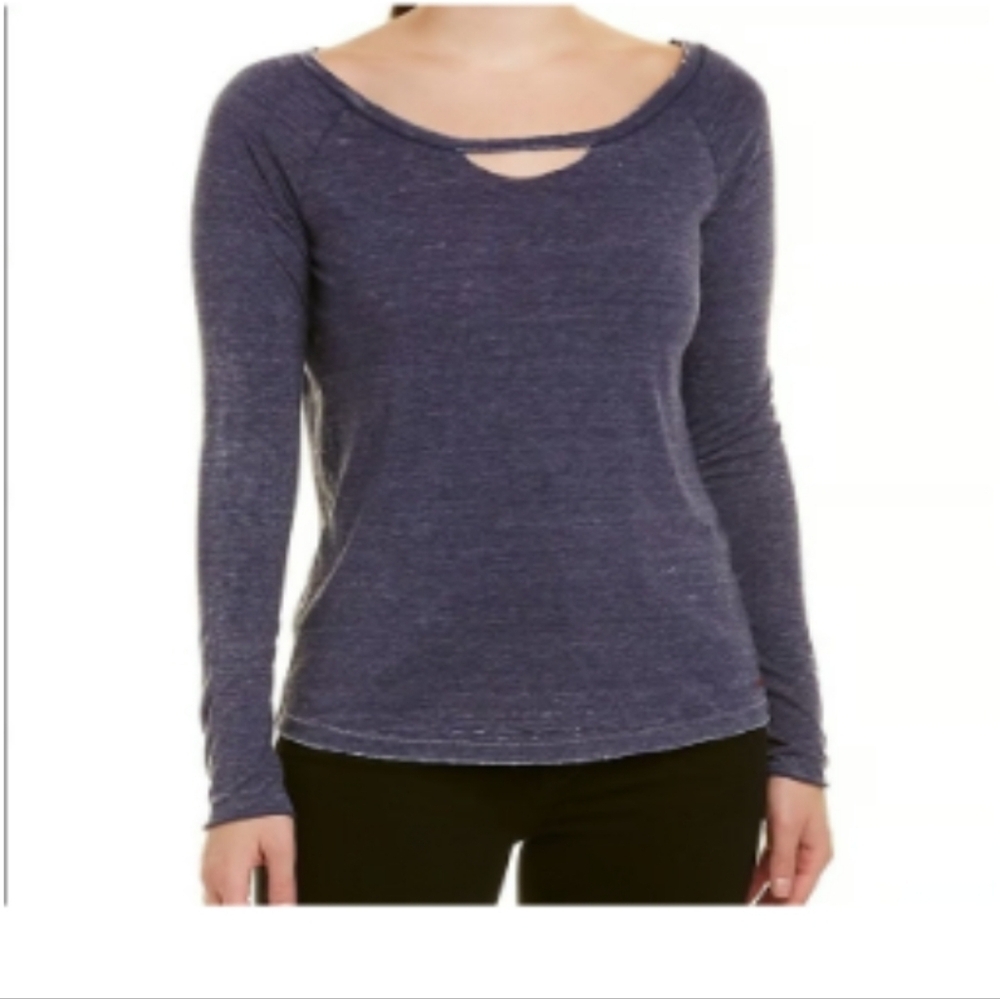 NEW n:Philanthropy | Burnout Long Sleeve Jersey top S‎